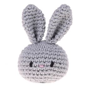 Crochet rabbit 'light gray' 111 in stock 
