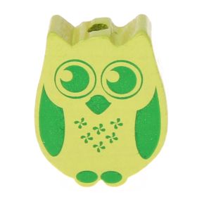 Motif bead owl 'lemon' 130 in stock 