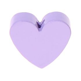 Heart motif bead (mini) 'lilac' 1945 in stock 