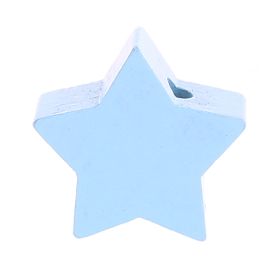 Star motif bead 'baby blue' 998 in stock 