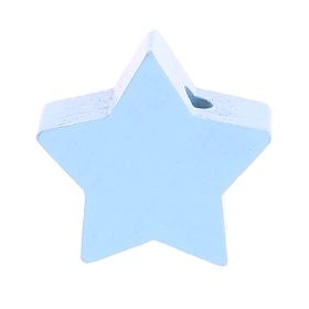 Motivperle Stern 'babyblau' 737 auf Lager