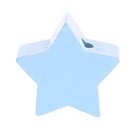 Motivperle Stern 'babyblau' 1008 auf Lager