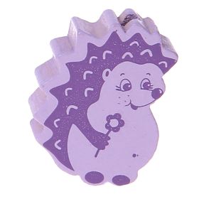 Hedgehog motif bead 'lilac ' 2724 in stock 