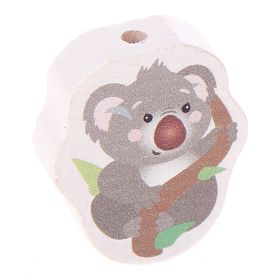 Koala motif bead 'light gray' 28 in stock 