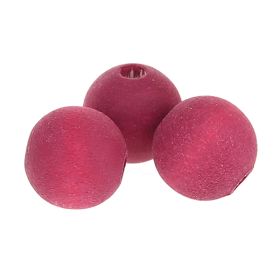 Watercolors Holzperlen 12mm • 25 Stück 'berry' 134 auf Lager