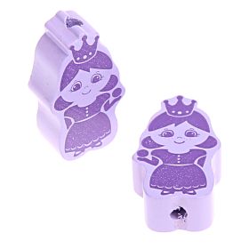 Prince/princess motif bead 'Princess lilac' 684 in stock 