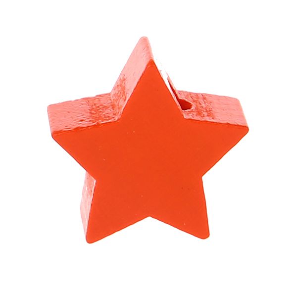 Motivperle Stern mini 'orange' 1098 auf Lager