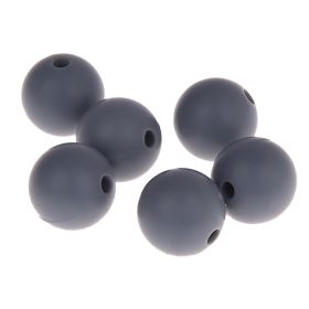 Silicone bead 9mm 'gray' 113 in stock 