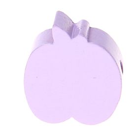 Apple motif bead 'lilac' 567 in stock 
