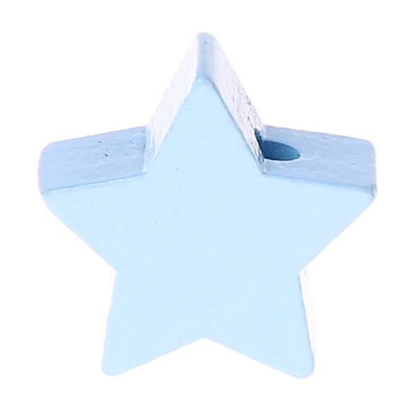 Motivperle Stern mini 'babyblau' 0 auf Lager