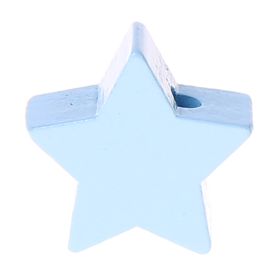 Motivperle Stern mini 'babyblau' 2006 auf Lager
