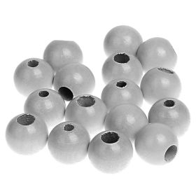 Safety beads 12mm - 25 pieces 'light gray' 181 in stock 