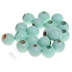 Safety beads 10mm - 25 pieces 'mint' 254 in stock 