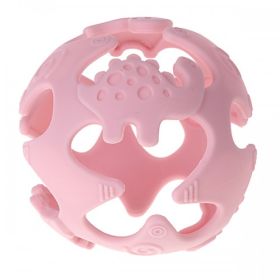 Silicone ball dinosaur 'pink' 0 in stock 