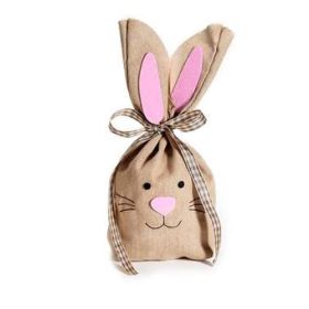 Geschenkbeutel Osterhase 'braun' 58 auf Lager