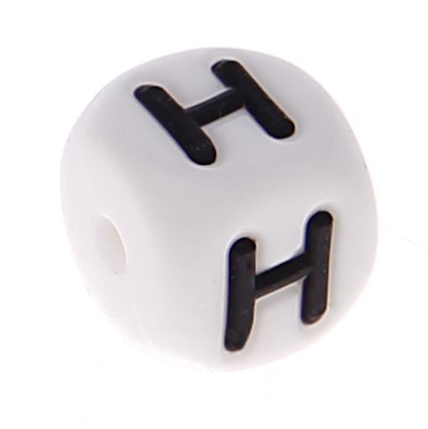 Silikonbuchstaben 10mm 'H' 230 auf Lager