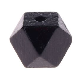 Hexagonperlen 16mm 'schwarz' 2704 auf Lager