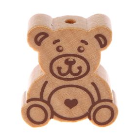 Motivperle Teddy 'natur' 1718 auf Lager