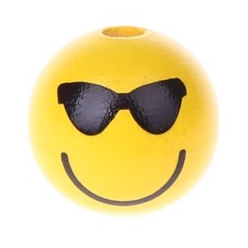 Motivperle Smiley 'cool' 125 auf Lager