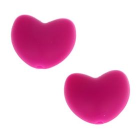 Silikonmotiv Herz 'dunkelpink' 163 auf Lager