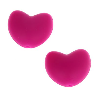 Silikonmotiv Herz 'dunkelpink' 200 auf Lager