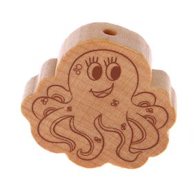 Motivperle Oktopus 'natur' 811 auf Lager