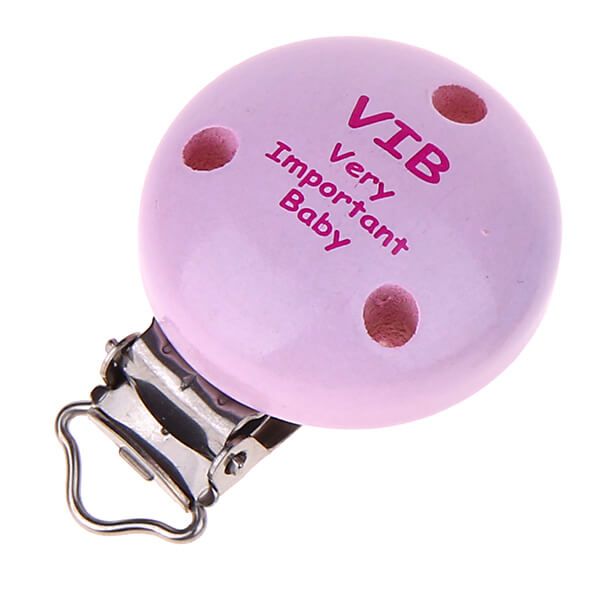 Motivclip VIB - Very Important Baby 'rosa' 146 auf Lager
