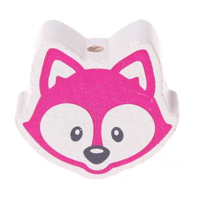 Motivperle Fuchs 'dunkelpink' -1 auf Lager
