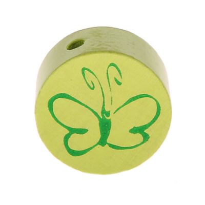 Motivperle Scheibe Schmetterling 'lemon' 341 auf Lager