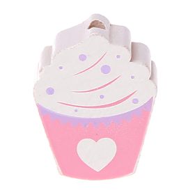 Motivperle Cupcake 'rosa' 458 auf Lager
