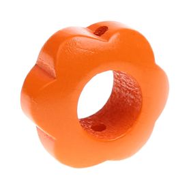 Motivperle Lochblume Abverkauf 50 Stück 'mandarin' 0 auf Lager