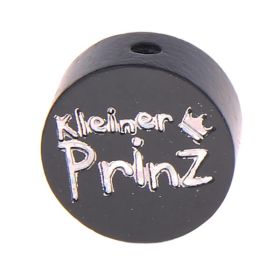 Motivperle Scheibe kleiner Prinz Glitzer 'grau' 459 auf Lager