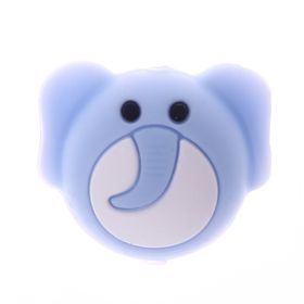 Silikonmotiv Elefant 'babyblau' 9 auf Lager