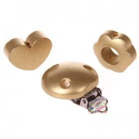 Mini pacifier chain craft kit 'gold' 10 in stock 