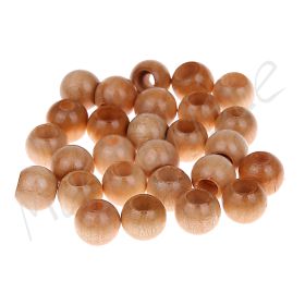 Safety beads 10mm - 25 pieces 'nature' 917 in stock 