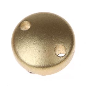 Schnullerclip mini / Holzclip Ø30mm 'gold' 1066 auf Lager