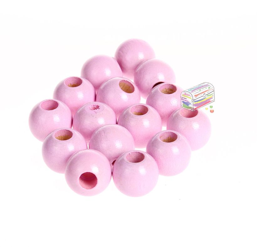 Sicherheitsperlen 12mm • 25 Stück 'rosa' 367 auf Lager