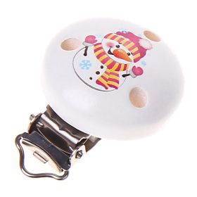Motivclip Schneemann 'pink' 86 auf Lager