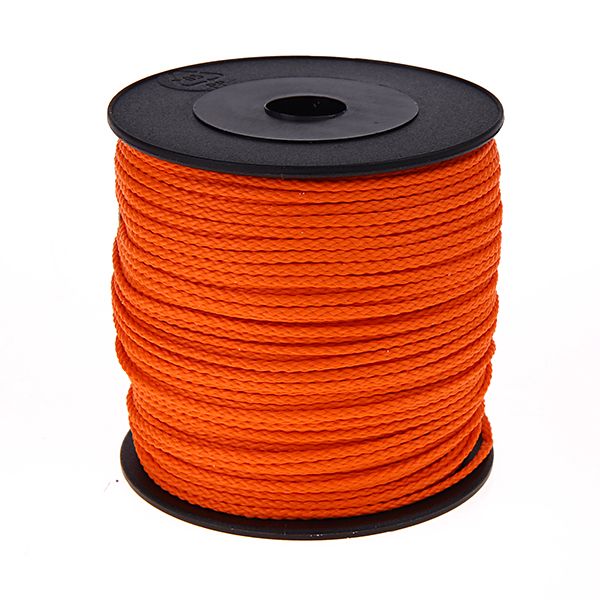 PP-Polyester-Kordel Ø 1,5mm • 1 Meter 'orange' 500 auf Lager
