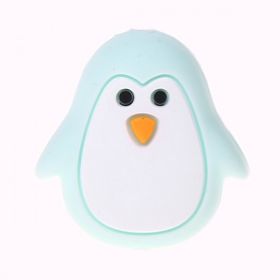Silikonmotiv Pinguin 'mint' 15 auf Lager
