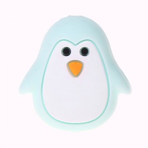 Silikonmotiv Pinguin 'mint' 42 auf Lager