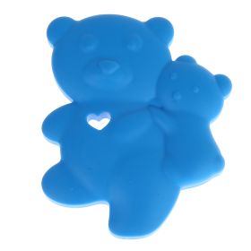 Teething ring bear 'sky blue' 0 in stock 