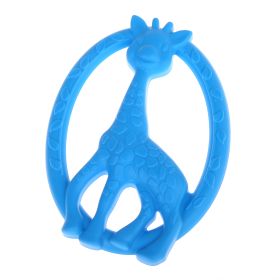 Giraffe teething ring 'sky blue' 0 in stock 