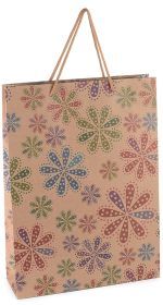 Kleine bunte Geschenktüte 'Blumen' 14 auf Lager