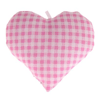 Fabric heart plaid 'pink' 0 in stock 