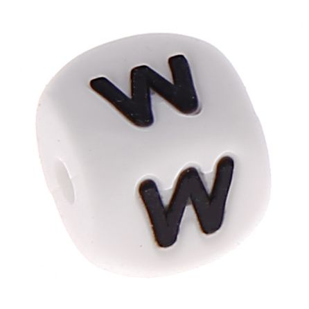 Silikonbuchstaben 10mm 'W' 119 auf Lager