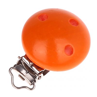 Holzclip SALE/ANGEBOT 'orange' 23 auf Lager
