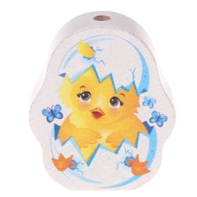 Motivperle Küken 'babyblau' 50 auf Lager
