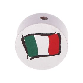 Motivperle Scheibe Flagge 'Italien ' 144 auf Lager