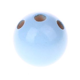 Fädelkörper Rund 20mm 'babyblau' 871 auf Lager